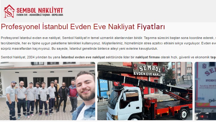 İstanbul Evden Eve Nakliyat Fiyatları